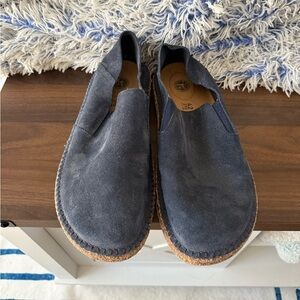 Birkenstock Clog Suede Navy 42R